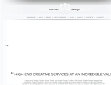 Tablet Screenshot of nomaddesignco.com